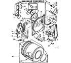 Kenmore 1107107801 bulkhead assembly diagram