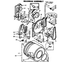 Kenmore 1107107900 bulkhead assembly diagram