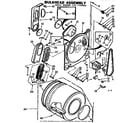 Kenmore 1107108800 bulkhead assembly diagram