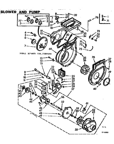 Blower and pump