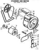 Cylinder and motor
