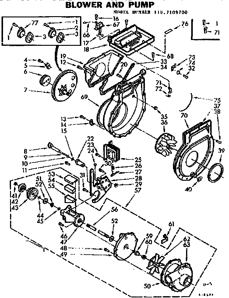 Blower and pump