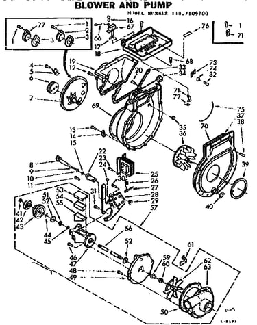 Blower and pump