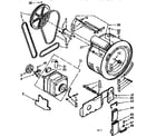 Kenmore 1107109710 cylinder and motor diagram