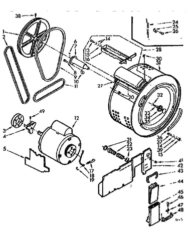 Cylinder and motor