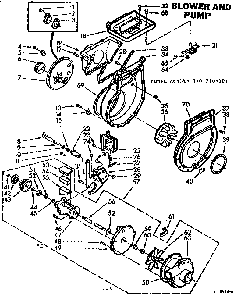 BLOWER AND PUMP