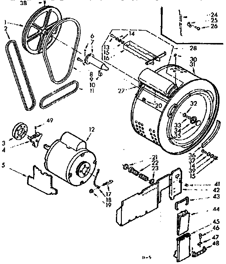 Cylinder and motor