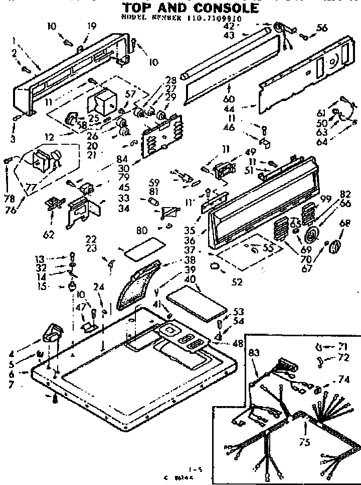 Top and console