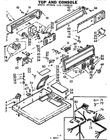 Top and console