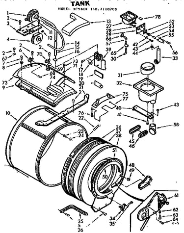 Cylinder and motor