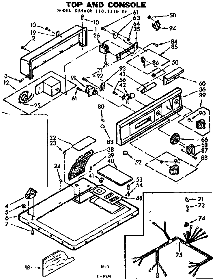 Top and console