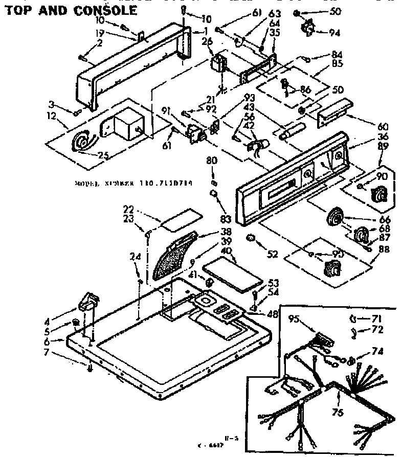 Top and console