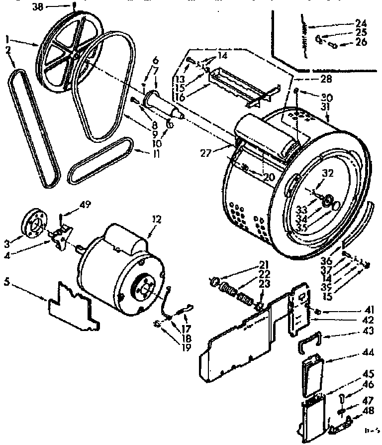 Cylinder and motor