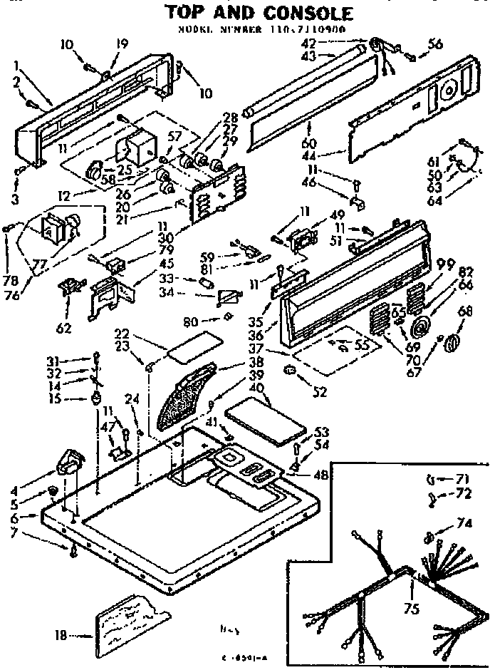Top and console