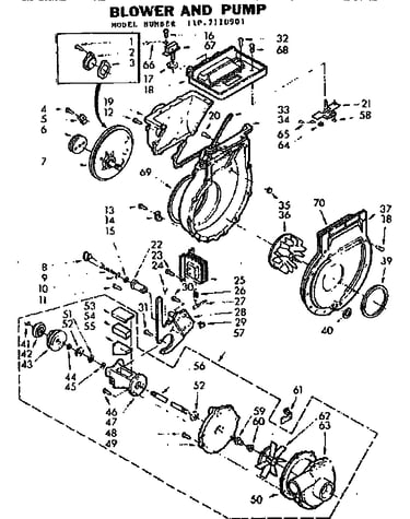 Blower and pump