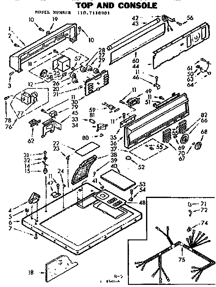 TOP AND CONSOLE