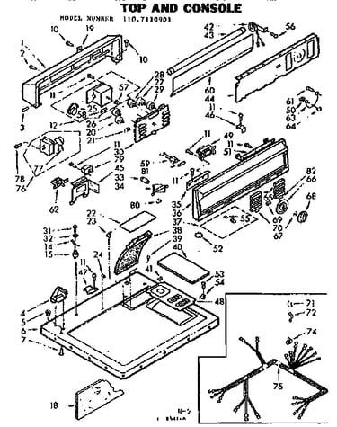 Top and console