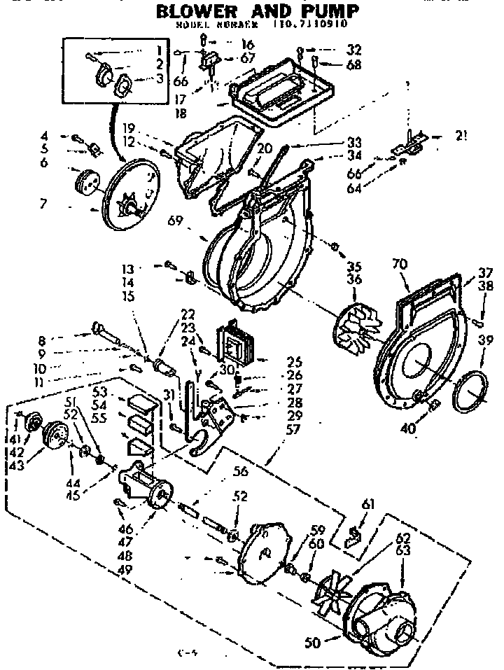 Blower and pump