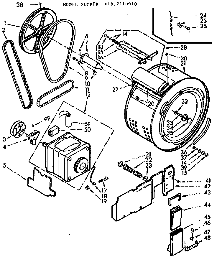 Cylinder and motor