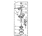 Kenmore 1107114030 pump assembly diagram