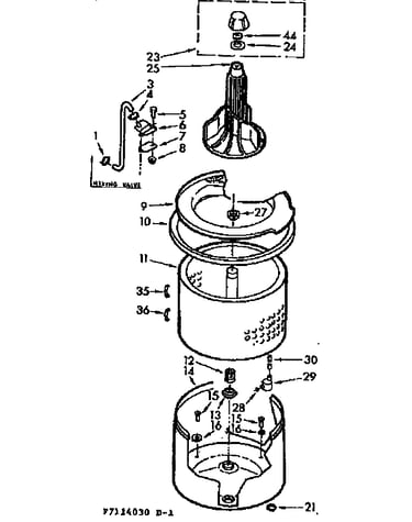 Tub and basket assembly