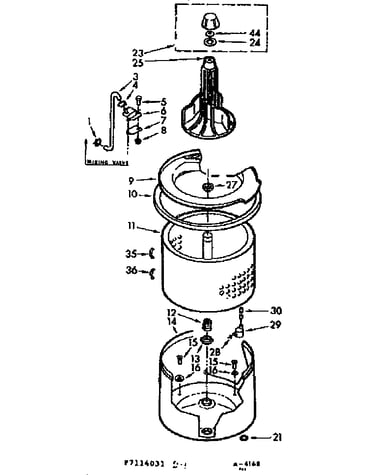 Tub and basket assembly