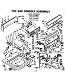 Top and console assembly