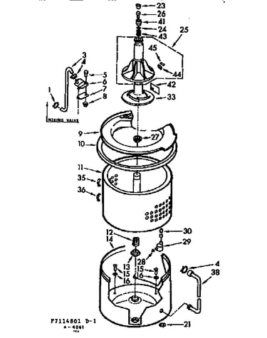 Tub and basket assembly
