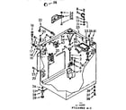Kenmore 1107114852 cabinet parts diagram