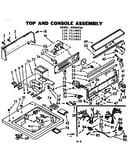 Top and console assembly
