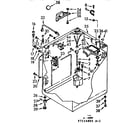 Kenmore 1107115853 cabinet parts diagram