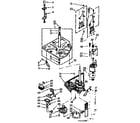 Kenmore 1107115803 drive system diagram