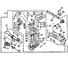 Kenmore 1107117030 burner assembly diagram