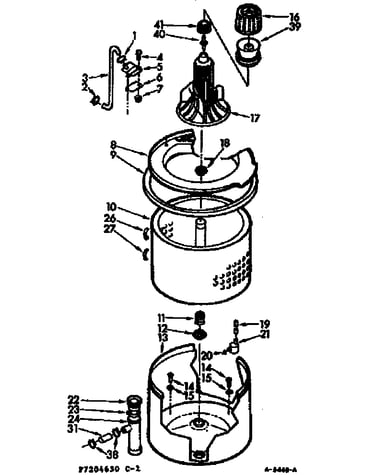 Tub and basket assembly