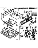 Top and console assembly