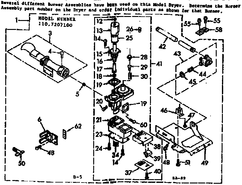 Burner assembly