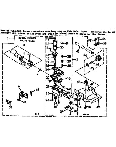 Burner assembly