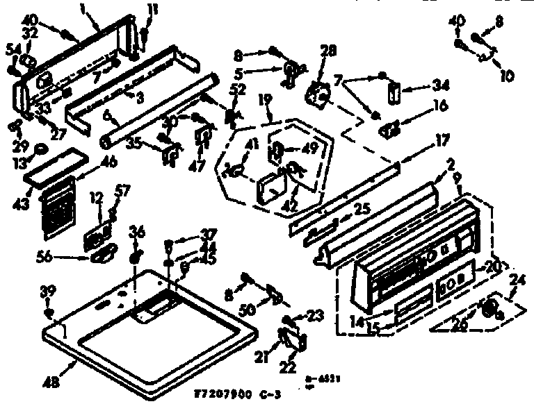 Top and console