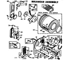 Kenmore 1107208900 bulkhead assembly diagram