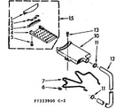 Kenmore 1107333900 filter assembly diagram
