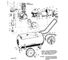 Craftsman 106152140 replacement parts diagram