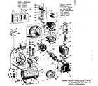 Craftsman 106153541 replacement parts diagram