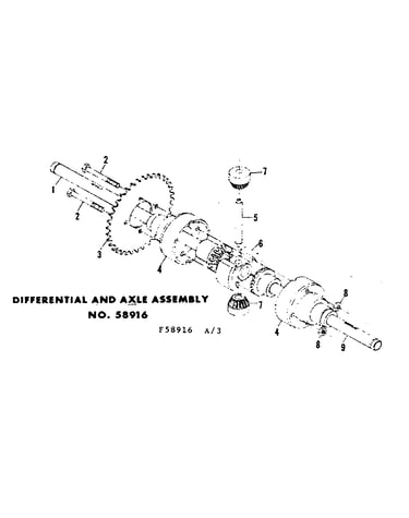 Differential and axle assembly