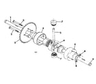 Craftsman 13196465 differential and axle assembly diagram