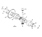 Craftsman 13164335 differential and axle assembly diagram