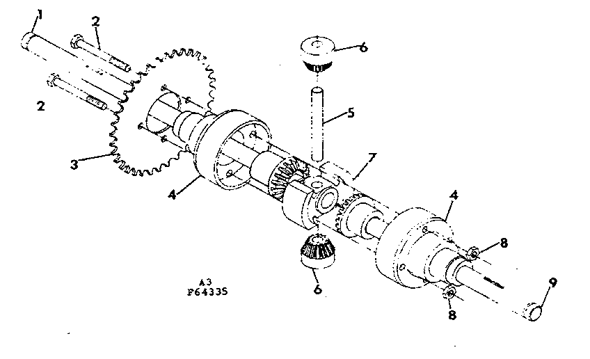 Differential and axle assembly