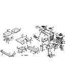 Seat assembly and grill