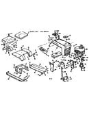 Seat assembly and grill