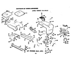 Craftsman 13196356 grill, seat, and engine diagram