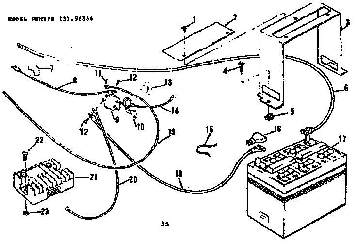 Wiring assembly and battery